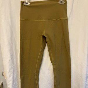 Lululemon Khaki Capri Leggings